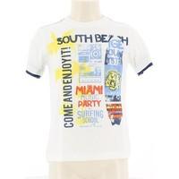 primigi 31222181 t shirt kid off white boyss childrens t shirt in whit ...