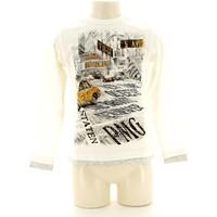 primigi 32212121 t shirt kid boyss long sleeve t shirt in white