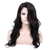 Premierwigs 8\'\'-26\'\' Big Natural Wave Brazilian Virgin Glueless Full Lace Human Hair Wigs Glueless Lace Front Wigs 8A