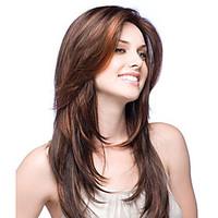 Premierwigs Fashion Straight Natural Color Brazilian Virgin Glueless Full Lace Wigs Silk Base Lace Front Wigs