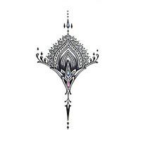 premium metallic tattoos shimmer designs temporary fake jewelry tattoo ...