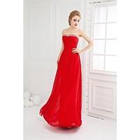 prom formal evening dress open back ball gown strapless floor length c ...