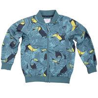 Printed Kids Bomber Jacket - Blue quality kids boys girls