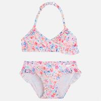 print bikini with ruffles mayoral