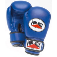 pro box blue collection sparring gloves