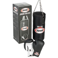 pro box kidz punch bag glove set