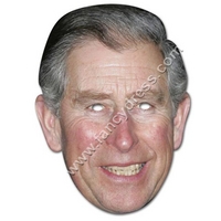 Prince Charles Paper Mask