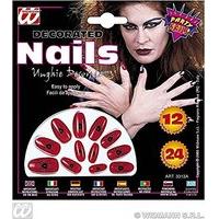 Printed Nails Accessory For Fancy Dress
