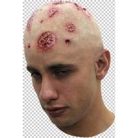 Prosthetic Bald Head Zombie Cap Paint