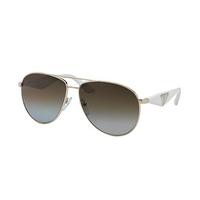 prada sunglasses pr53qs triangle polarized zvn6e1