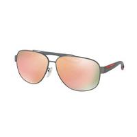 Prada Linea Rossa Sunglasses PS58QS LJ SILVER DG16Q2