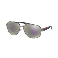 prada linea rossa sunglasses ps58qs lj silver dg12e2