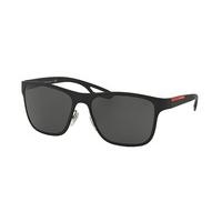 Prada Linea Rossa Sunglasses PS56QS LJ SILVER DG01A1