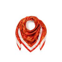 Printed silk scarf