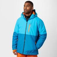 protest mens blizzard snow jacket royal blue royal blue