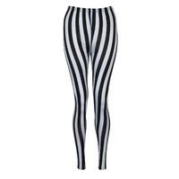 Printed Stripe Leggings