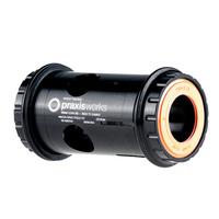 praxis bb30 bottom bracket shimano conversion black bb30 pf30 68mm cam ...