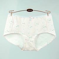 print seamless panties briefs underwear cotton