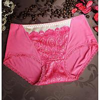 Print C-strings Panties Briefs Underwear, Ice Silk