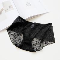 Print C-strings Panties Briefs Underwear, Lace