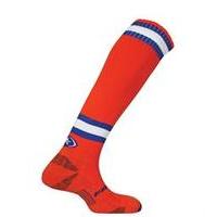 Prostar Galaxy Tec Football Socks (tangerine-blue)