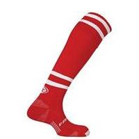 prostar galaxy tec football socks red white