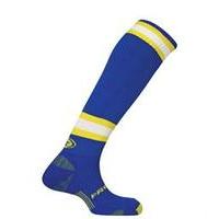 prostar galaxy tec football socks blue yellow