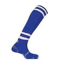 prostar galaxy tec football socks blue white