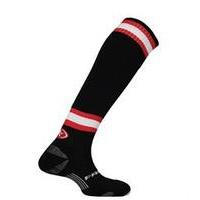 prostar galaxy tec football socks black red