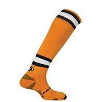 prostar galaxy tec football socks orange white