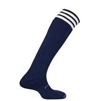 prostar mercury 3 stripe football socks navy white