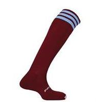 Prostar MERCURY 3 STRIPE Football Socks (maroon)