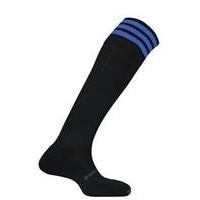 prostar mercury 3 stripe football socks black blue