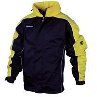 prostar hurriance rainjacket black yellow