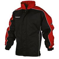 prostar hurriance rainjacket black scarlet