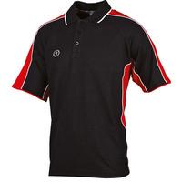 Prostar Atlas Polo Shirt (black-white-red)