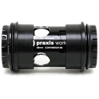 praxis works osbb to shimano bottom bracket converter black