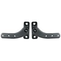 Profile Forged Flip-up Bracket Kit | Black - Aluminium