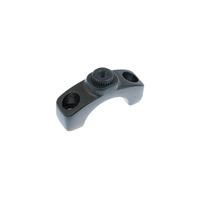 profile adjustable top bracket black aluminium 318mm