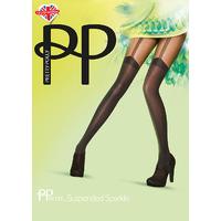 Pretty Polly Pretty Suspended Sparkle Gold Link Suspender Tights