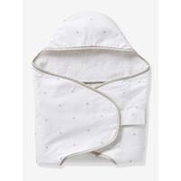 Printed Swaddling Cape white/stars