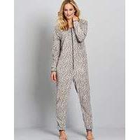 Pretty Secrets Fleece Zip Front Onesie