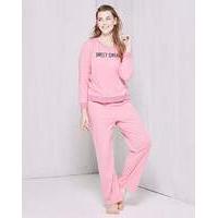 pretty secrets slogan pyjama set