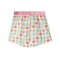 Pretty Secrets Waistband Cotton Shorts