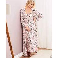 Pretty Secrets Viscose Wrap Gown L50