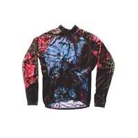 primal apparel womens trance heavyweight long sleeve jersey blackpink