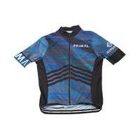 Primal Apparel Hyperion Helix 2.0 Short Sleeve Jersey | Black/Blue - XL