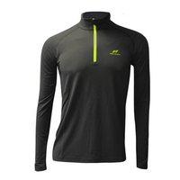 Pro Touch Amon UX Long Sleeved 1/4 Zip - Mens - Black/Yellow Light