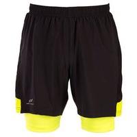 Pro Touch Allen III UX Running Shorts - Mens - Black/Lime Green