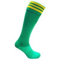 precision training 3 stripe socks adult greengold